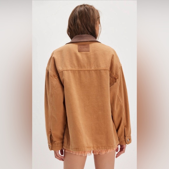 Lemon Denim Jacket NWOT meercat - Picture 3 of 3